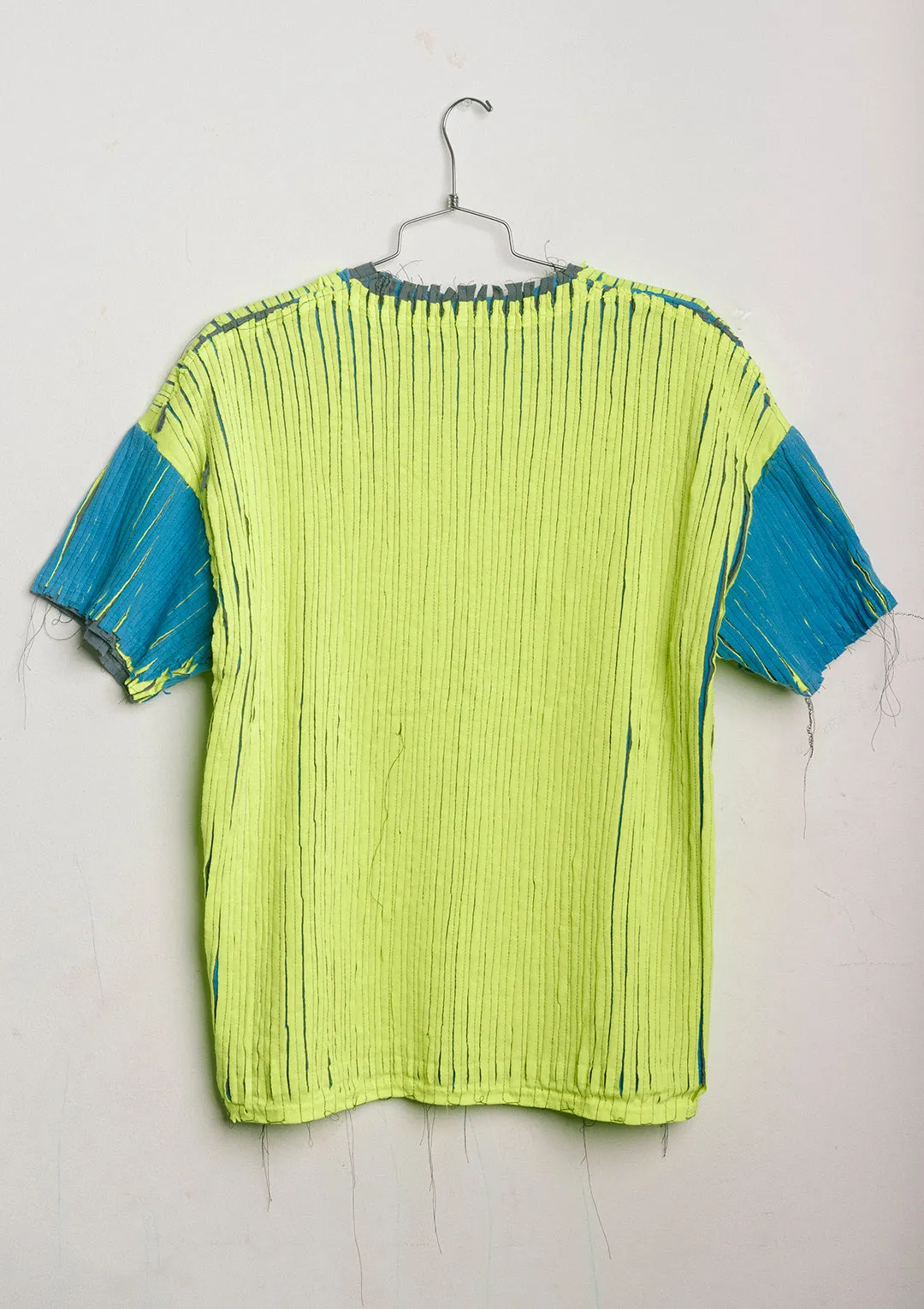 3T T-Shirt (Blue, Gray, and Boeing Neon)