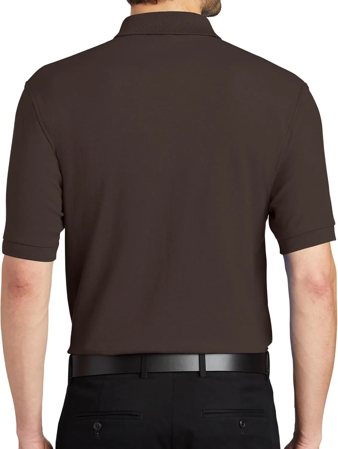 Custom Embroidered Text Polo Shirts for Men Personalized Embroidery Add Your Text Polo Shirt