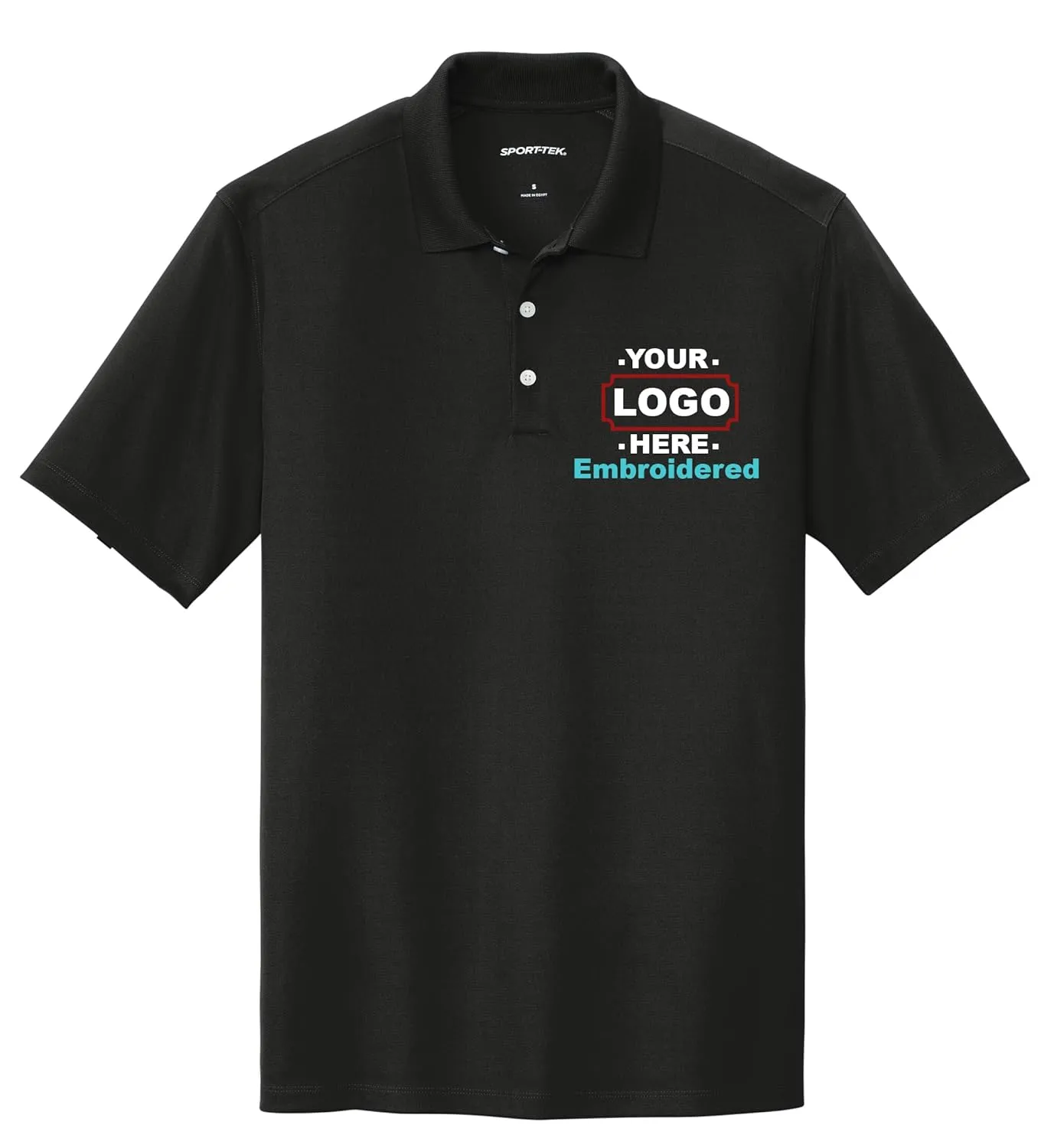 Custom Polo Shirts for Men Custom Embroidered Polo Shirt, Personalized with Text & Logo