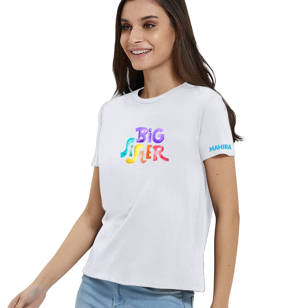 Happy T-shirts - Sibling Series - Rainbow (Sister)