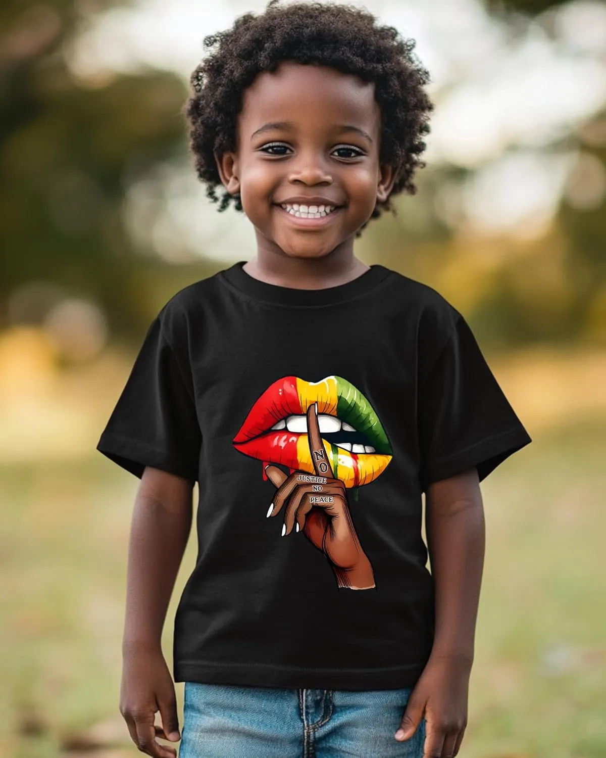 Juneteenth Shirts for Kids  Boys and Girls Short-Sleeve T-Shirts, Ages 2-6, Celebrate Freedom and Black History