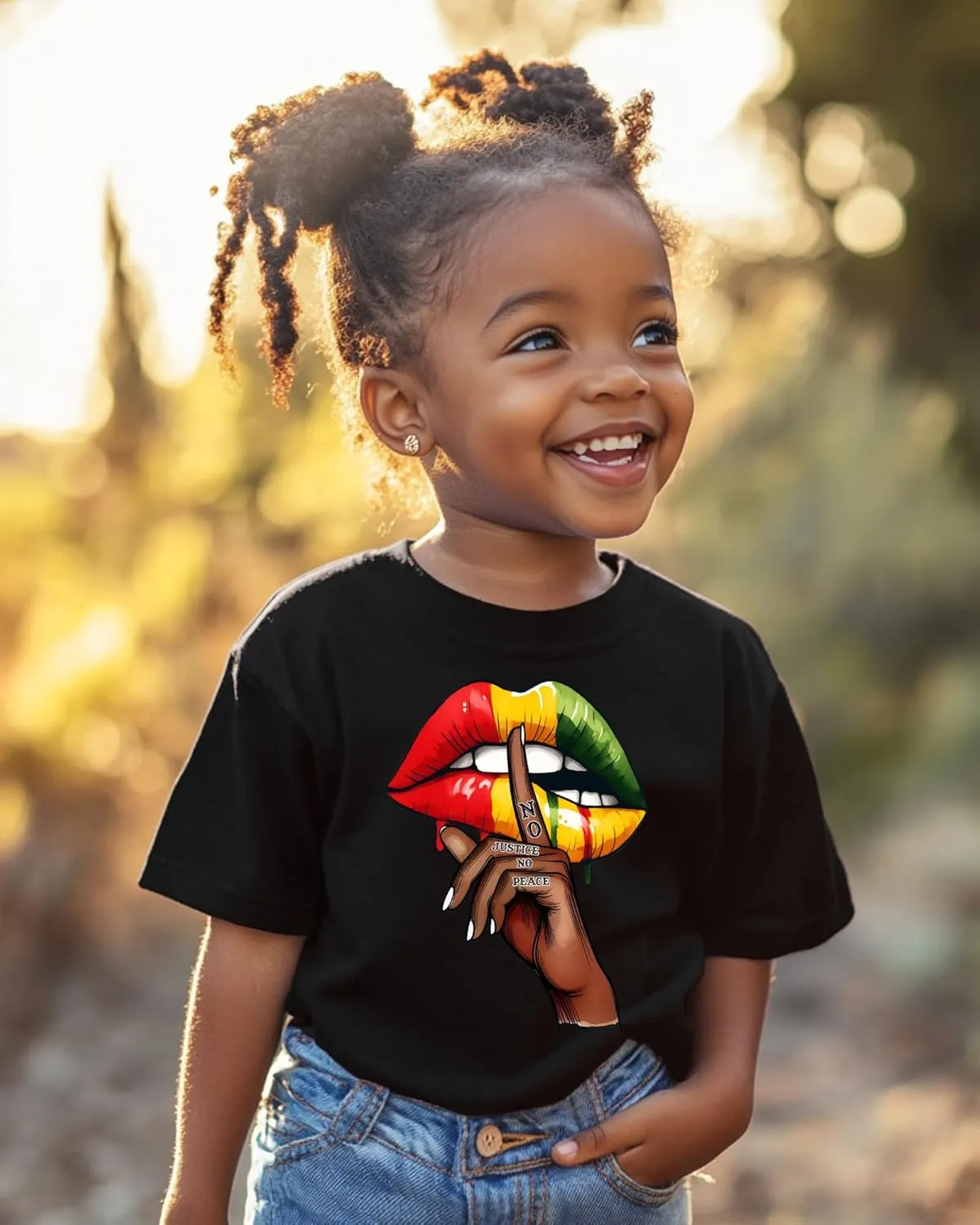 Juneteenth Shirts for Kids  Boys and Girls Short-Sleeve T-Shirts, Ages 2-6, Celebrate Freedom and Black History