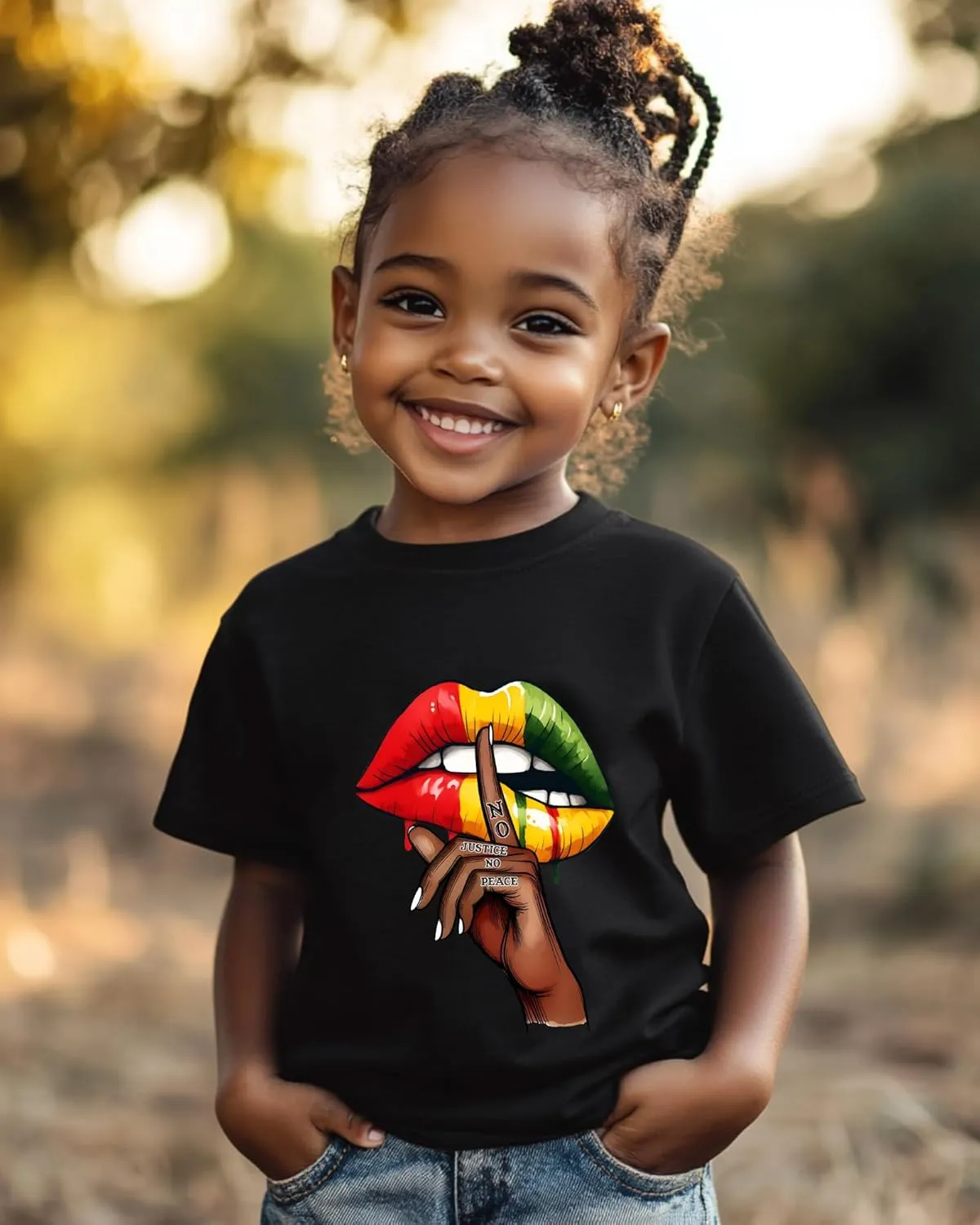 Juneteenth Shirts for Kids  Boys and Girls Short-Sleeve T-Shirts, Ages 2-6, Celebrate Freedom and Black History