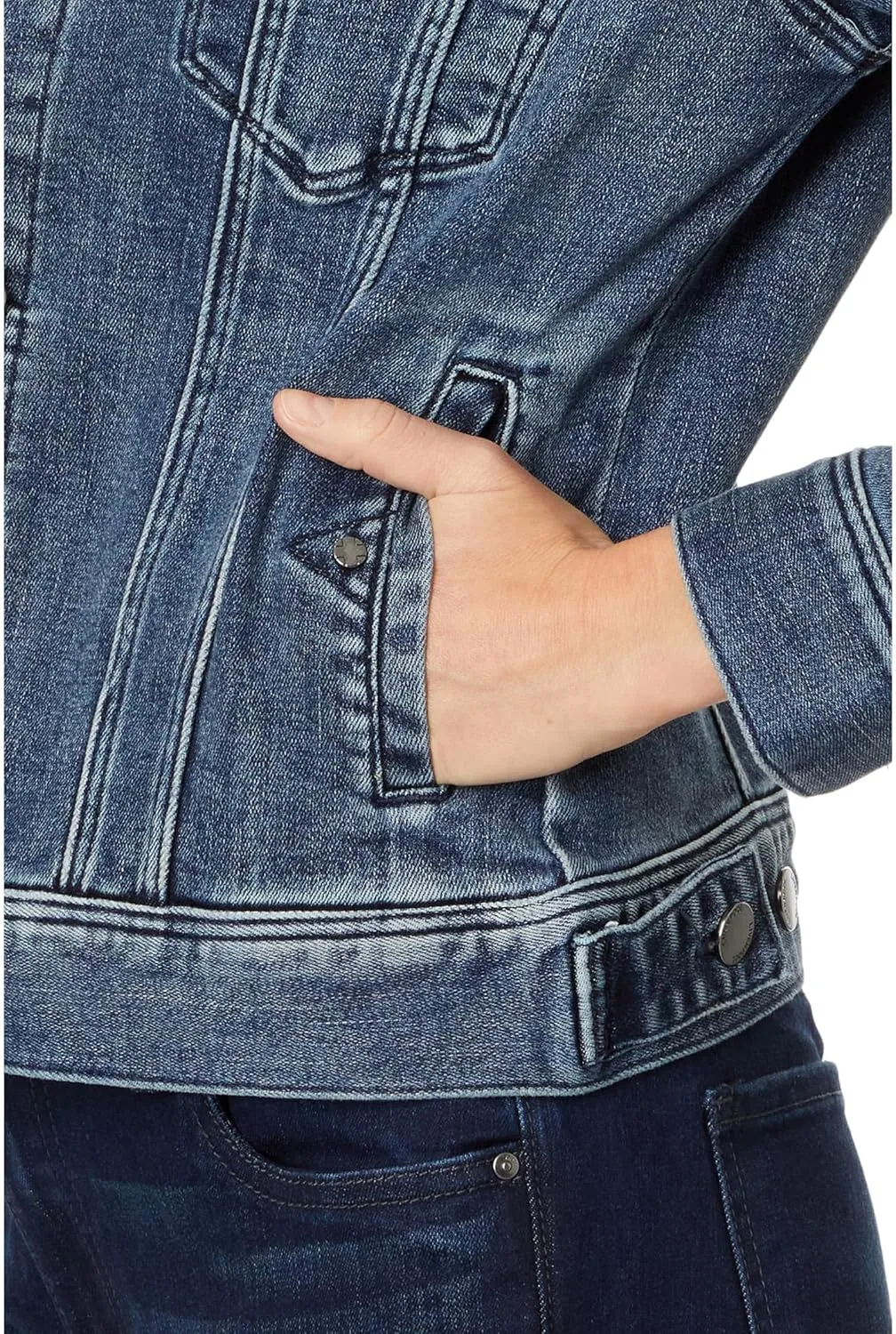 Liverpool Women's Classic Jean Jacket Stretch Denim