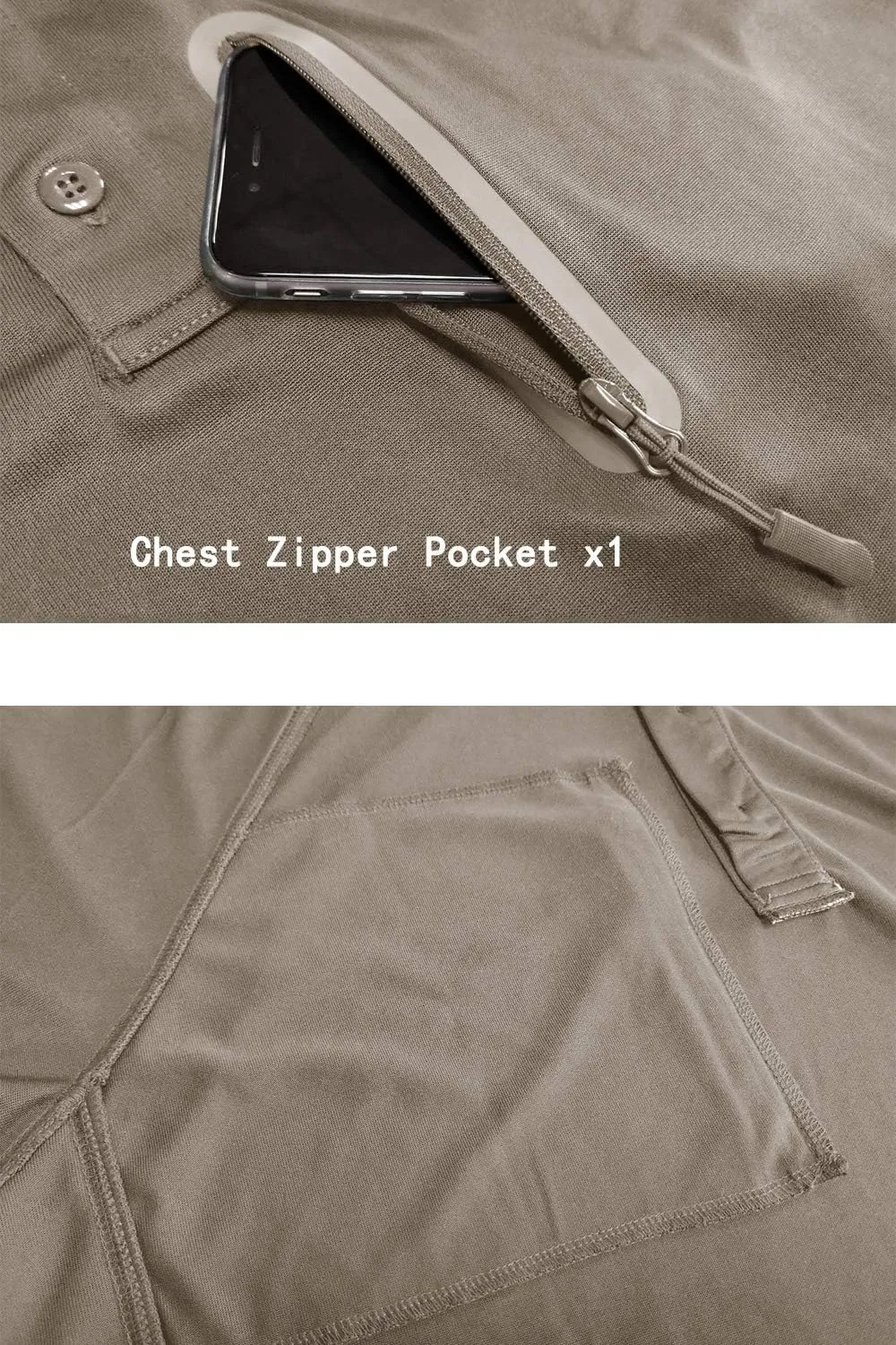 MAGNIVIT Men's Tactical Short and Long Sleeve Polo Shirts Outdoor Performance Military Cargo T-Shirts