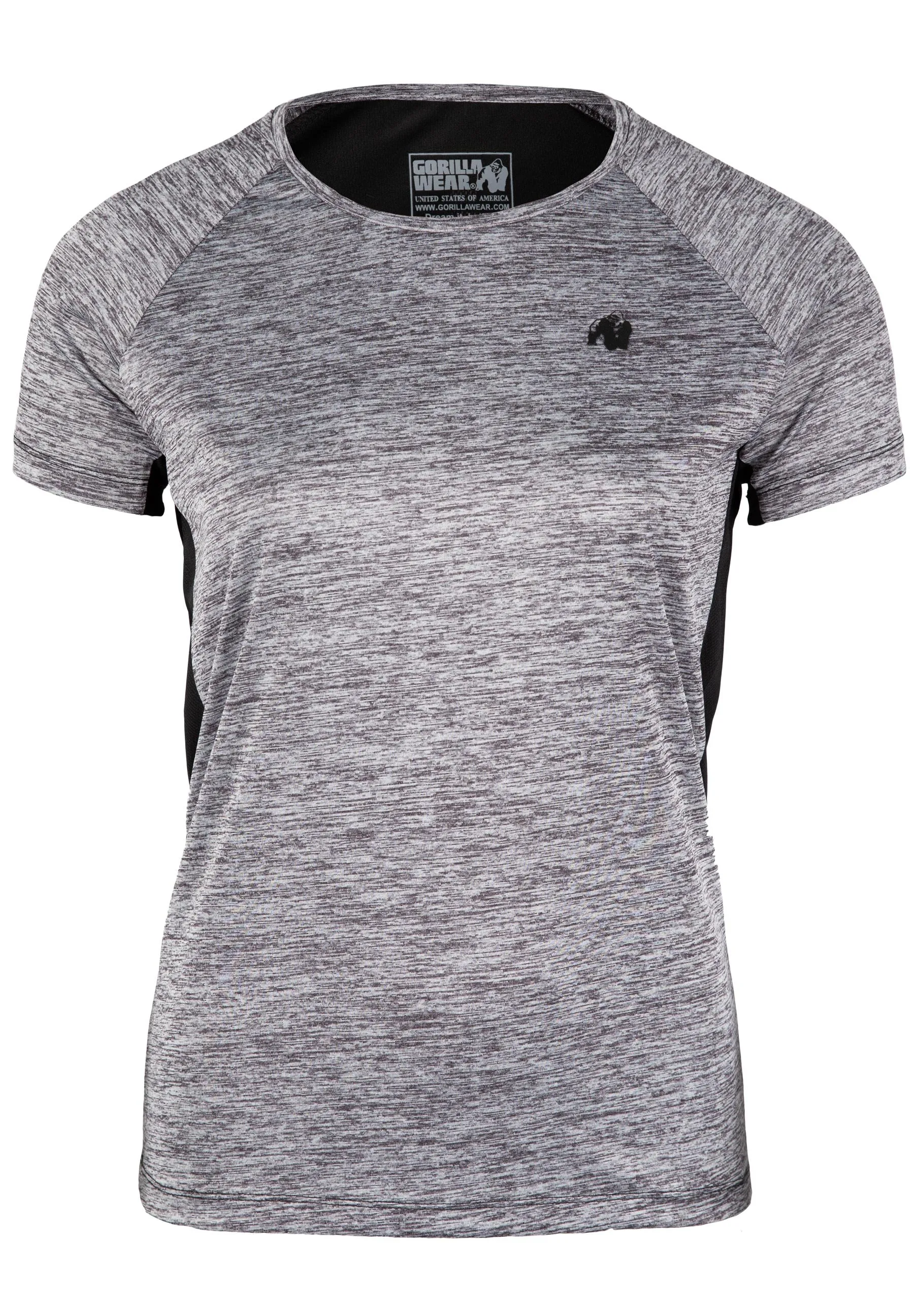 Monetta Performance T-Shirt - Gray Melange