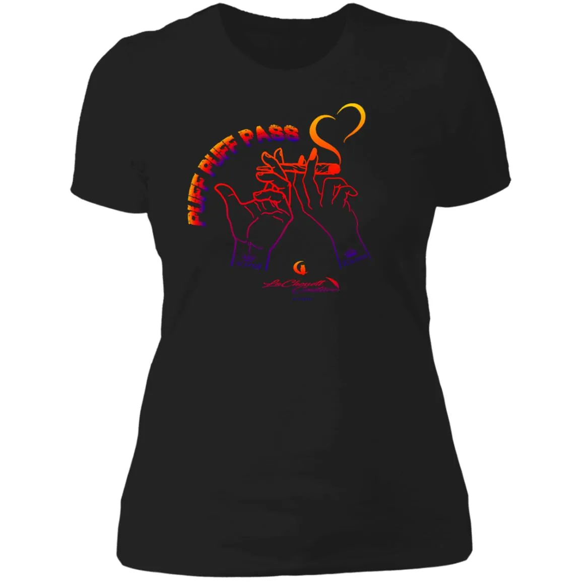 Puff Puff Pass Ladies' T-Shirt