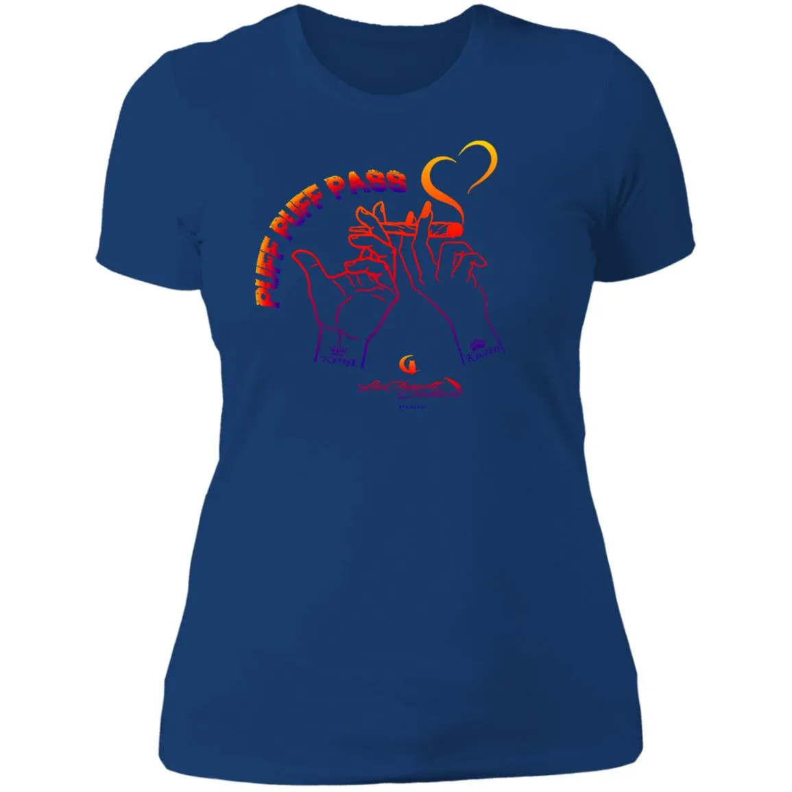 Puff Puff Pass Ladies' T-Shirt