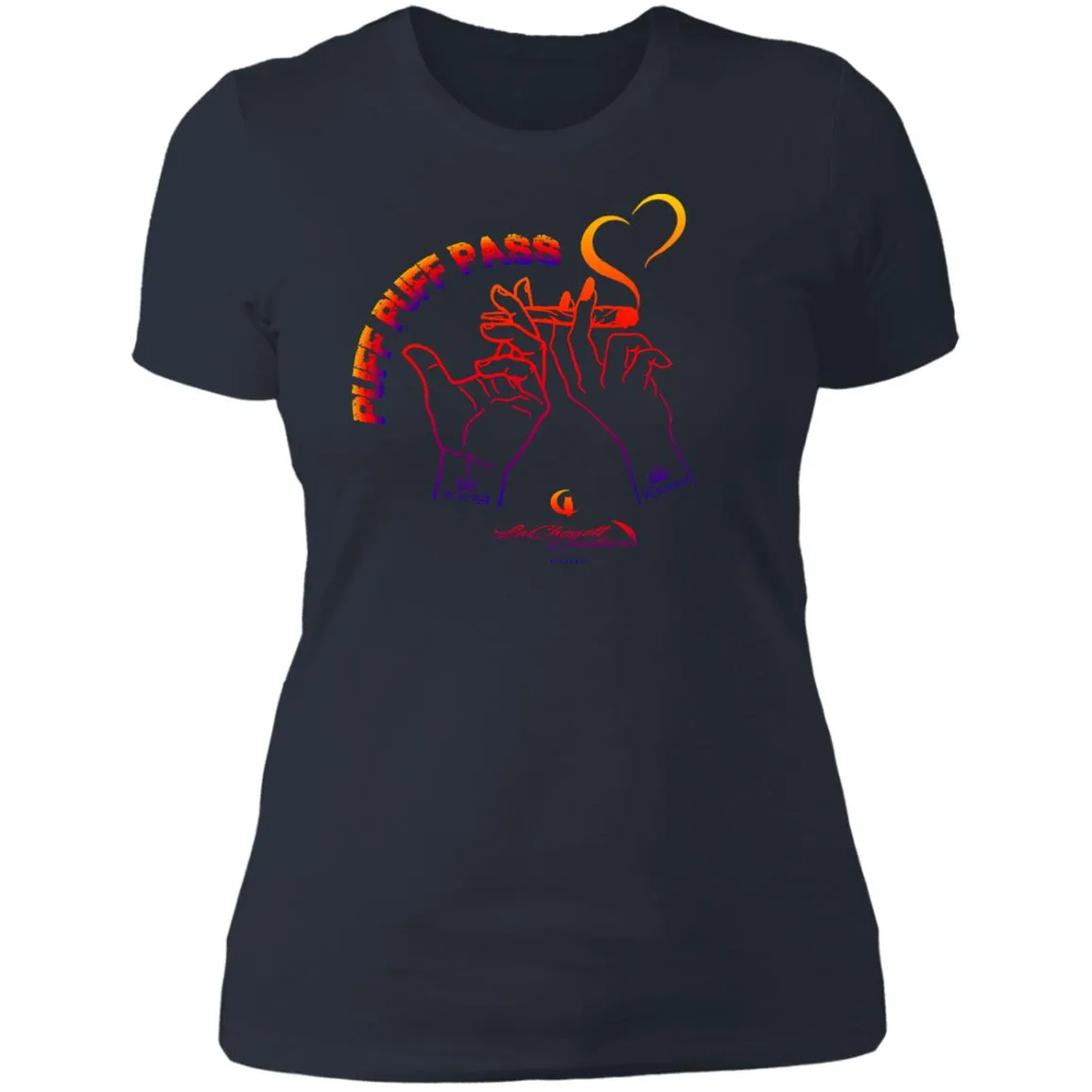 Puff Puff Pass Ladies' T-Shirt