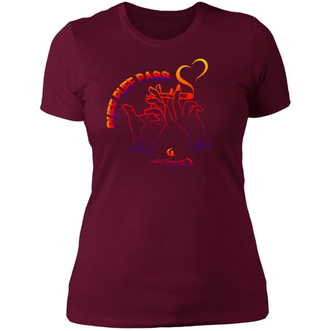 Puff Puff Pass Ladies' T-Shirt