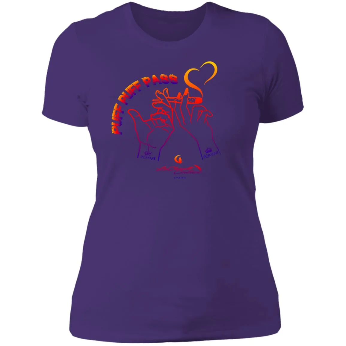 Puff Puff Pass Ladies' T-Shirt