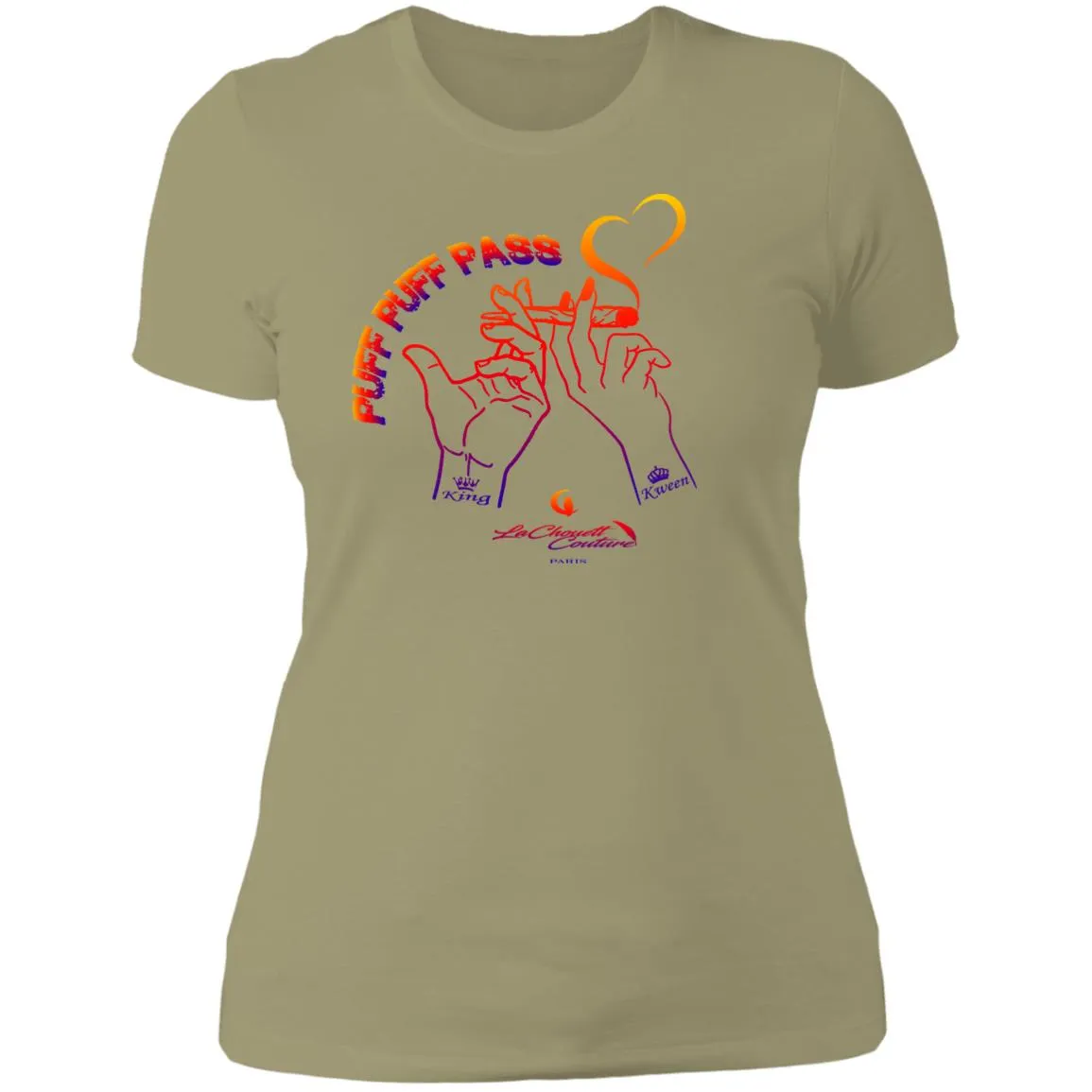Puff Puff Pass Ladies' T-Shirt