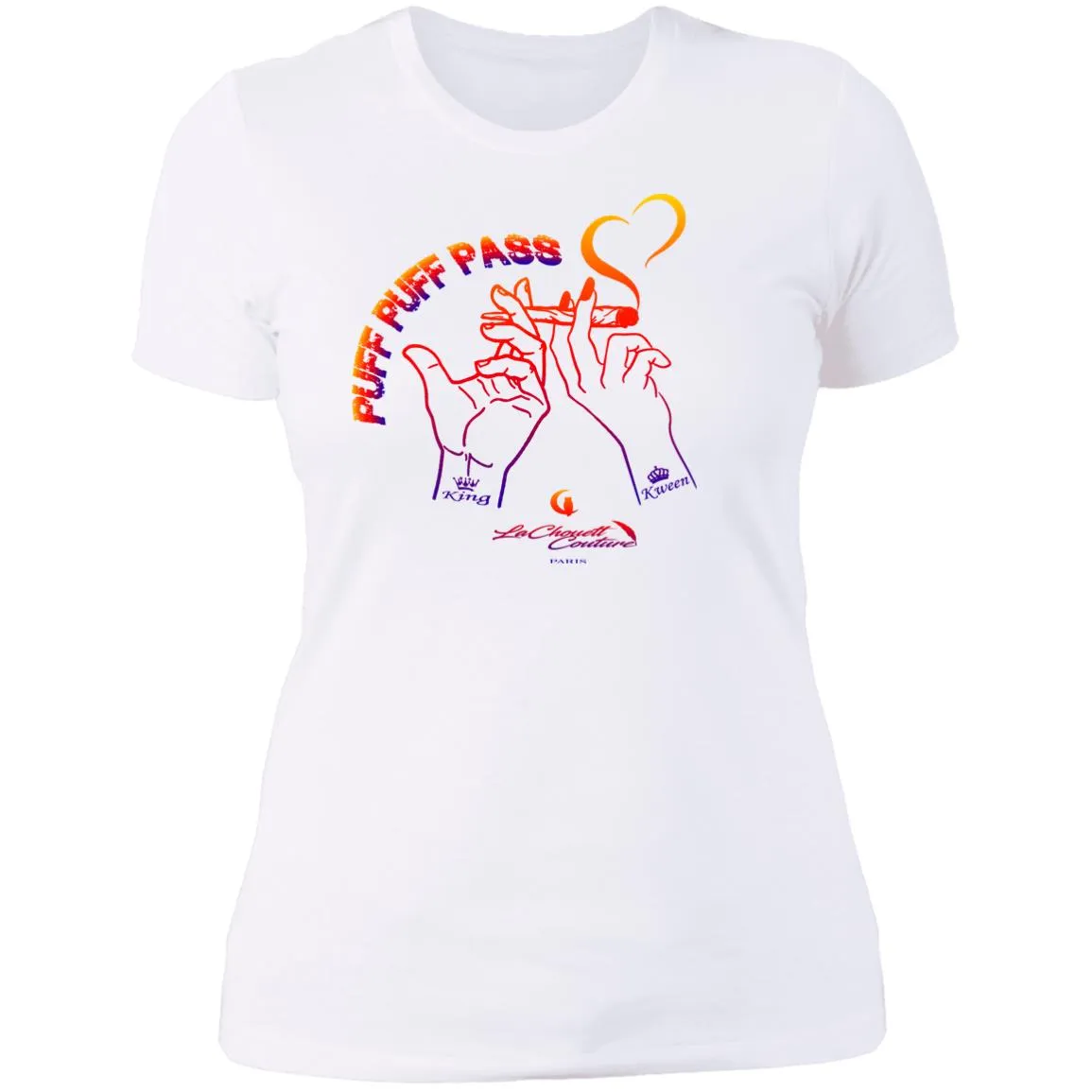 Puff Puff Pass Ladies' T-Shirt
