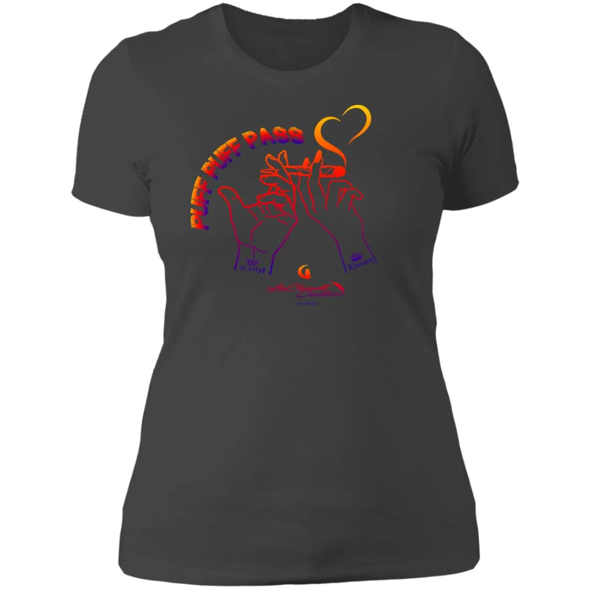 Puff Puff Pass Ladies' T-Shirt