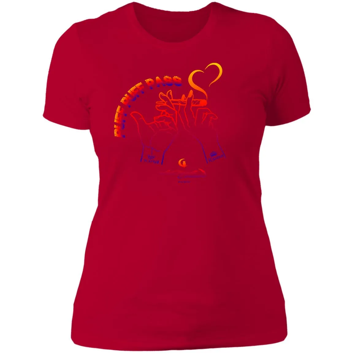 Puff Puff Pass Ladies' T-Shirt