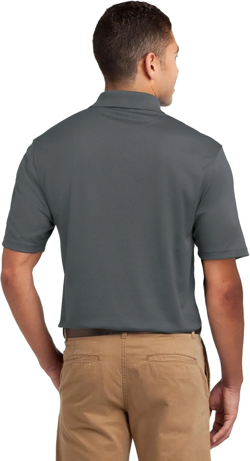 Sport-Tek Dri-Mesh Polo. K469 - Steel