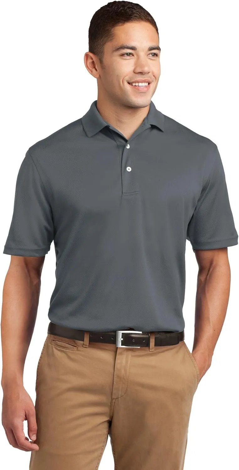 Sport-Tek Dri-Mesh Polo. K469 - Steel