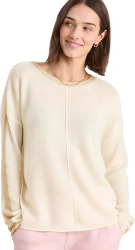 vineyard vines Women's Seaspun Cashmere Colorblock Crewneck Sweater
