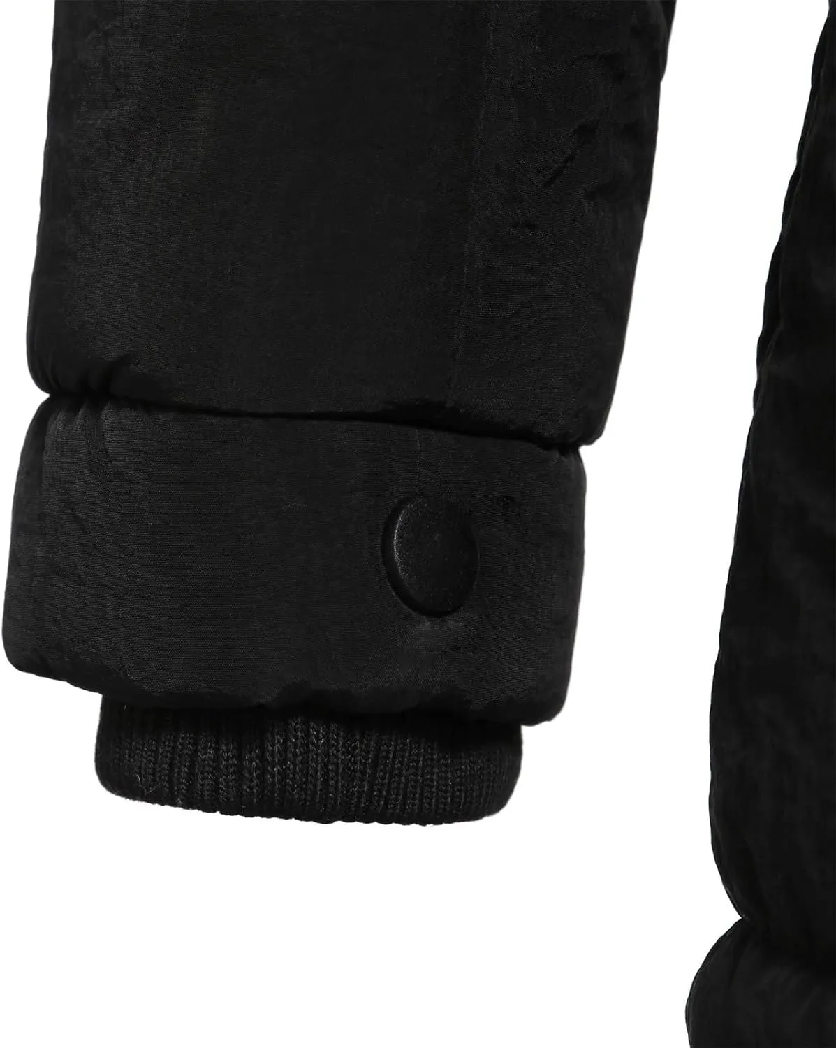 Women's Hooded Winter Coat Long Warm Fleeced Lined Long Jackets Thicken Fleece Jacket Fur Hooded Military Parka Coat