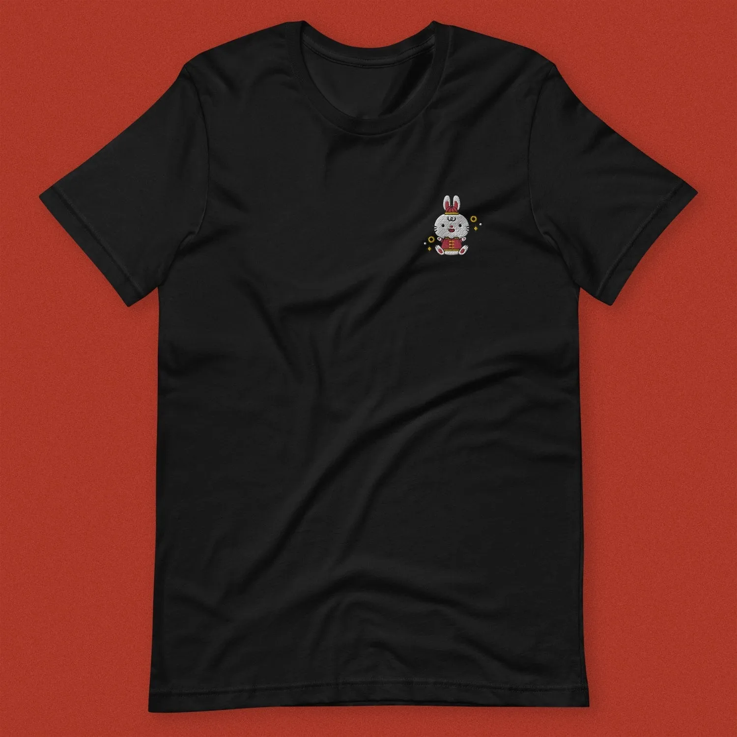 Year of the Rabbit Embroidered T-Shirt